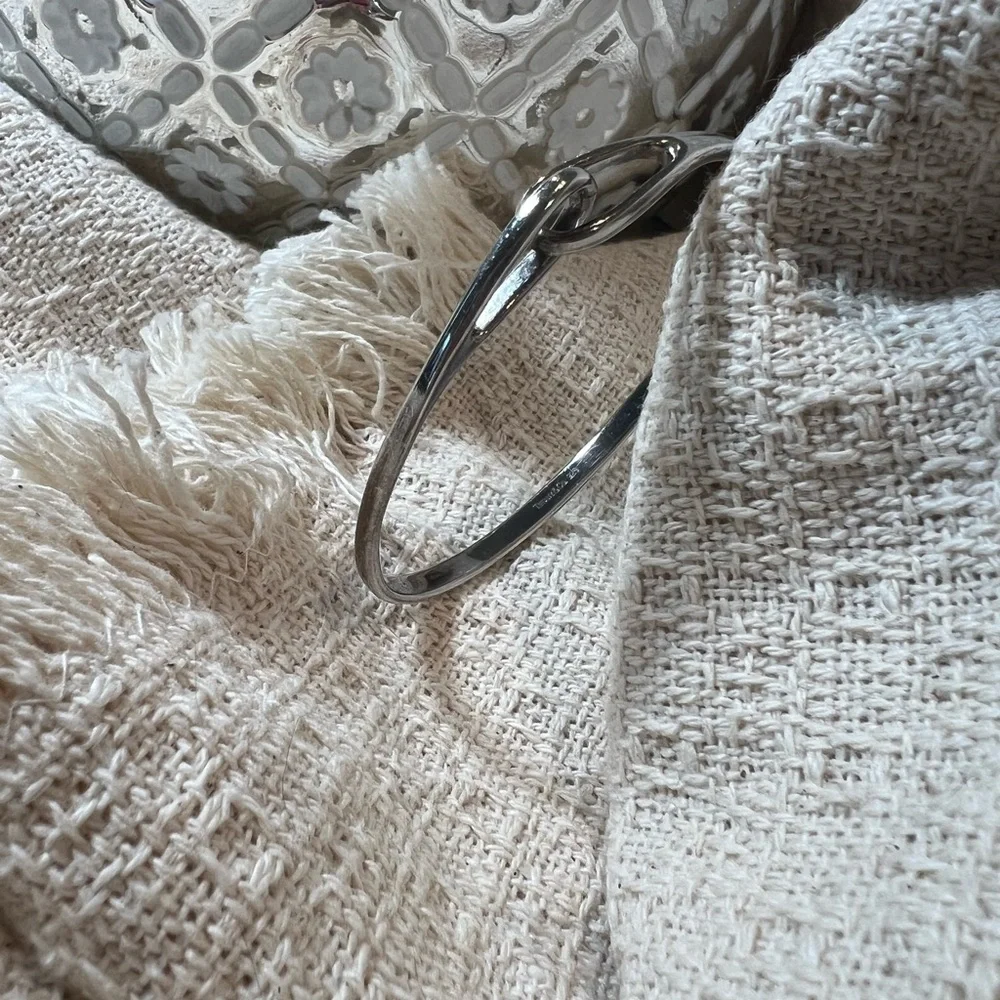 Tiffany & Co. Sterling Silver Infinity 925 Bracelet - Picture 3 of 7